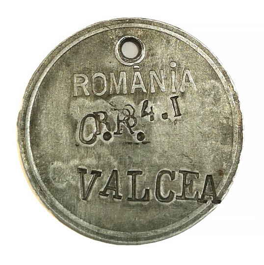 Romanian dogtag / from Stalingrad