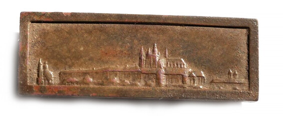 Clasp "City of Prague"/ from Stalingrad