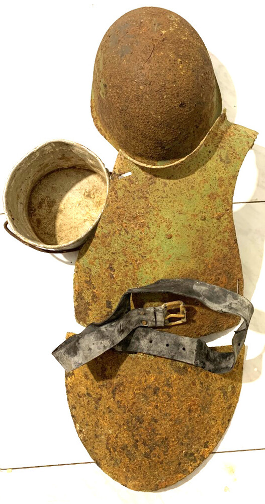Set of a Soviet soldier