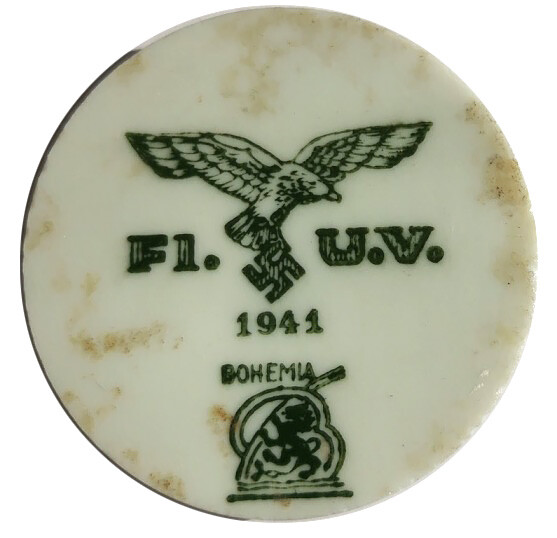 Refrigerator magnet from the dishes of the Deutsches Reich