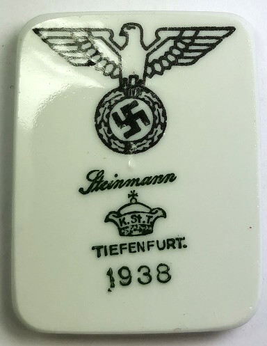 Refrigerator magnet from the dishes of the Deutsches Reich