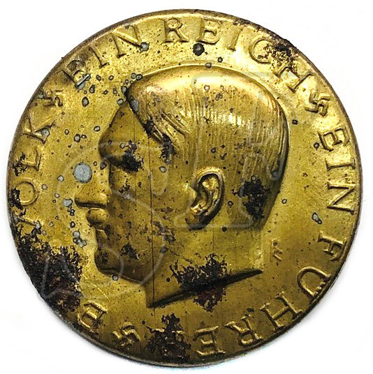 Hitler Head Election Lapel Pin