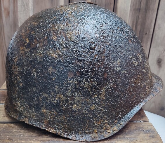 Soviet helmet SSh39 / from Smolensk