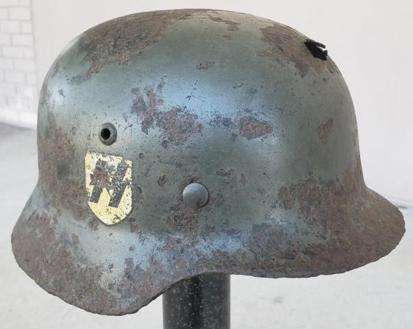 Milo's helmet