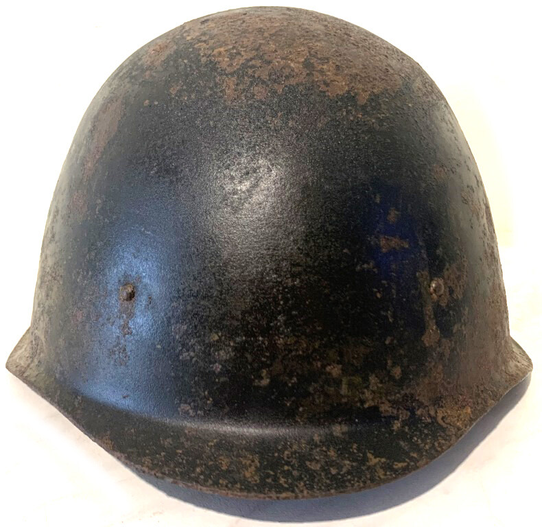 Soviet helmet SSh40 / from Stalingrad