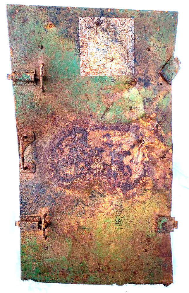 Door from this carwith 9th Flak Division / from Stalingrad