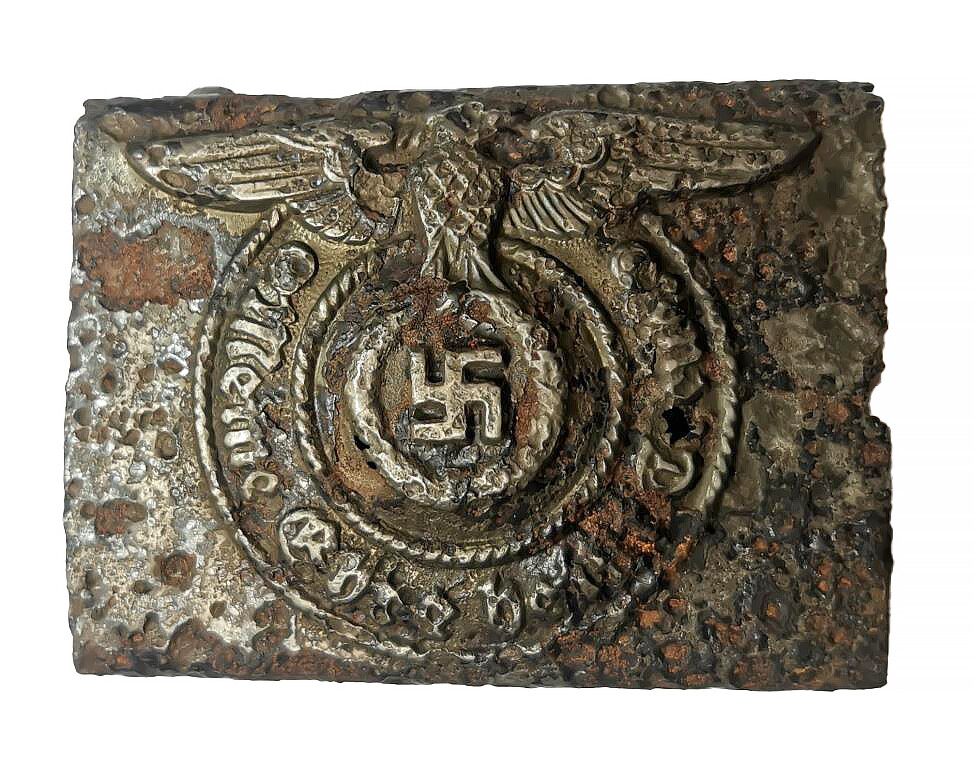 Belt buckle Waffen SS "Meine Ehre heißt Treue" / from Demyansk