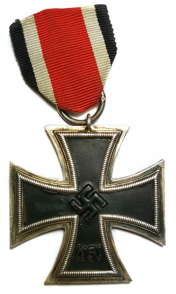 Iron Cross 2nd class with tape / from Stalingrad