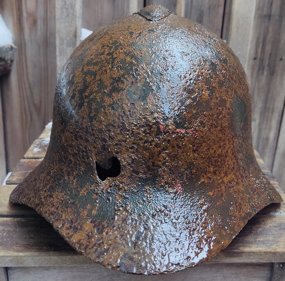 Soviet helmet SSh36 / from Smolensk