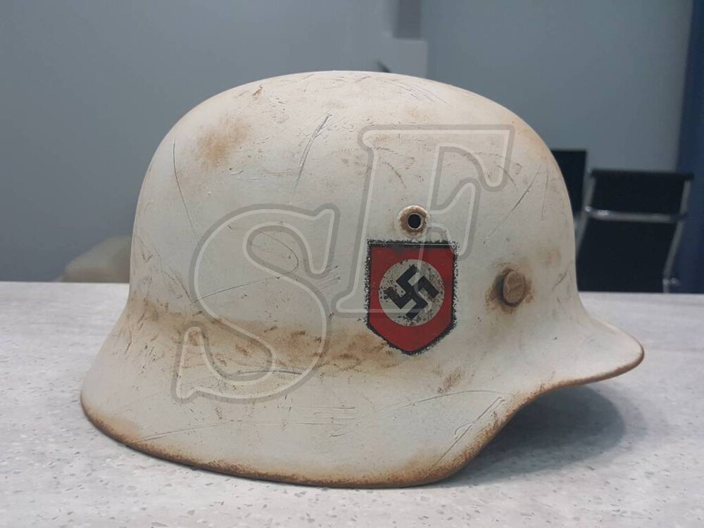 Steel helmet M35 from “Ezhovka” [Restoration]