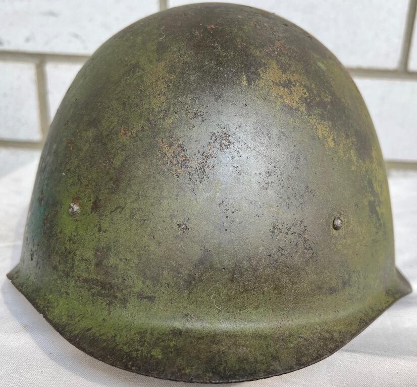 Soviet helmet SSh40 / from Karelia