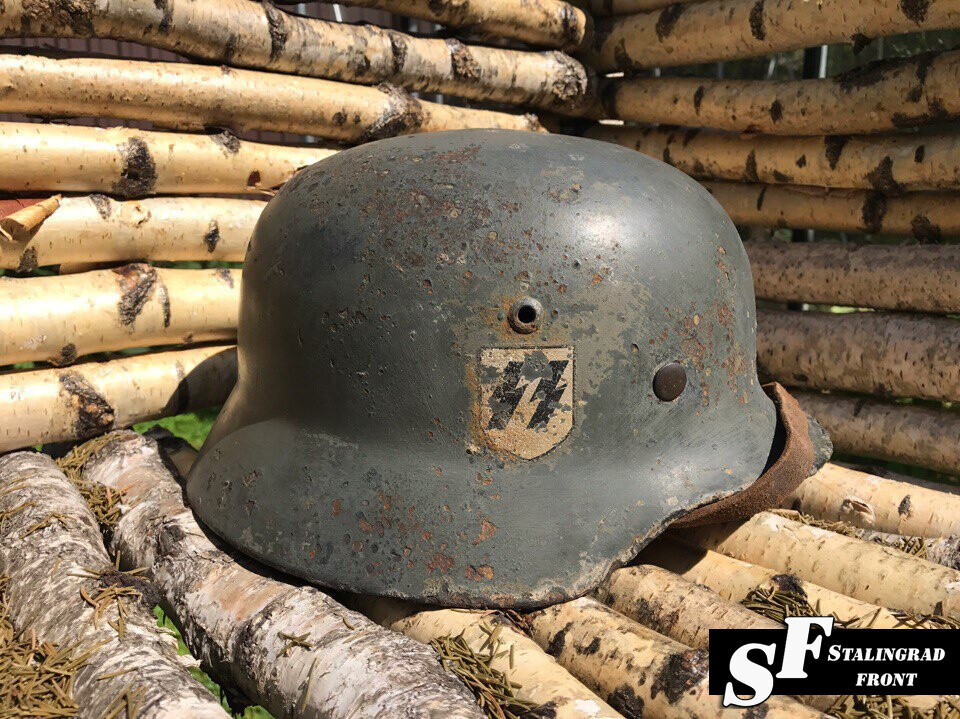 Steel helmet M35 Waffen SS