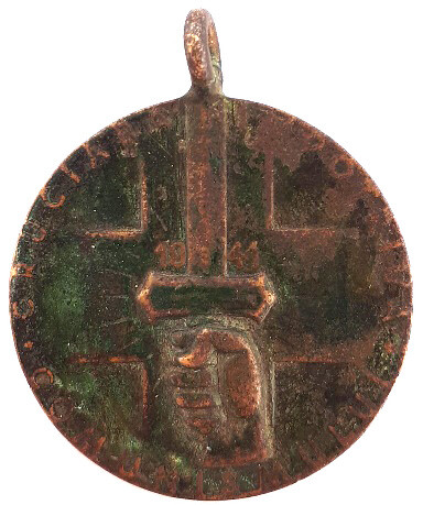 Crusade Against Communism Medal / from Stalingrad