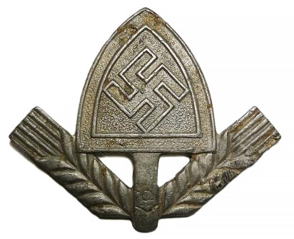RAD cap badge / from Stalingrad