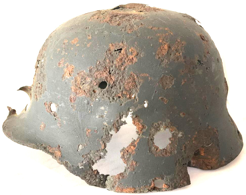 German helmet M35 / from Stalingrad