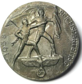 1938 Reichsparteitag badge / from Königsberg