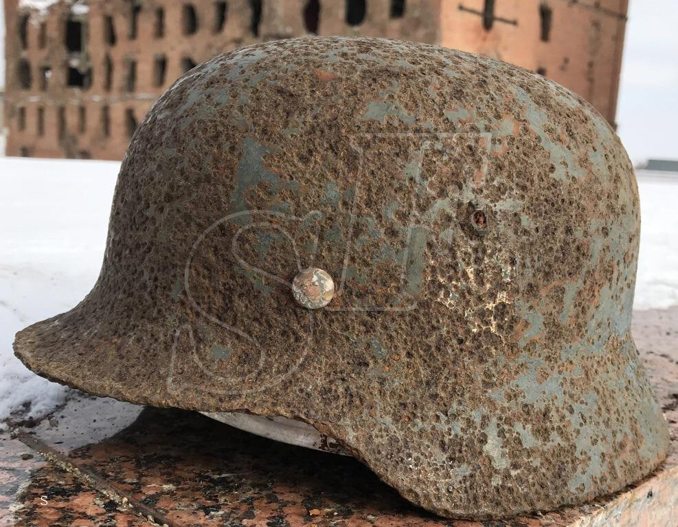 Helmet M35 / from Stalingrad