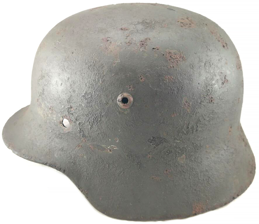 German helmet M35 / from Stalingrad