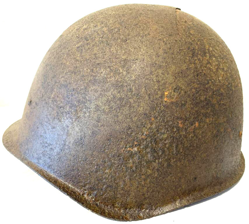 Soviet helmet SSh-40 / from Stalingrad