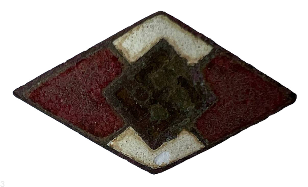 Hitler Jugend member badge / from Stalingrad