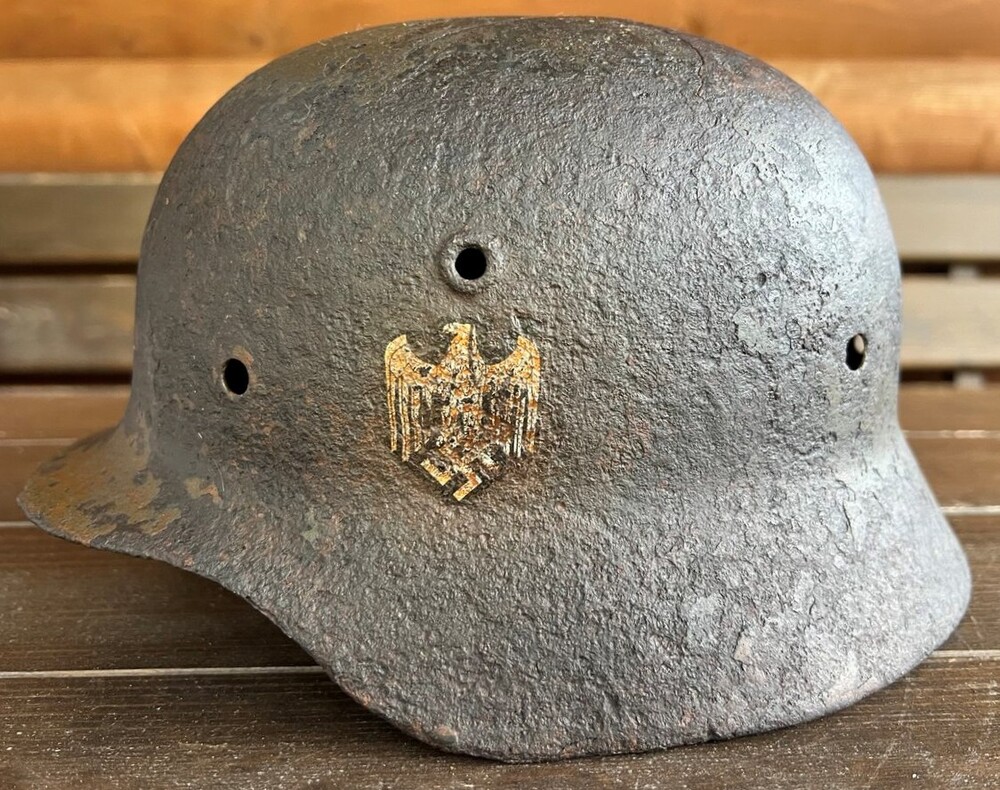 German helmet M40, Wehrmacht