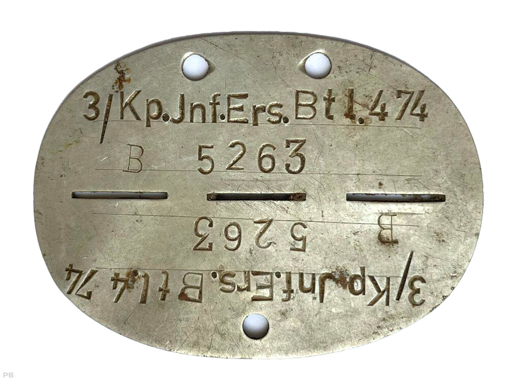 German 3/Kp.Jnf.Ers.Btl.474 / from Konigsberg