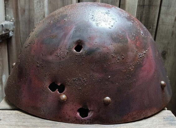 Czech helmet / from Karelia