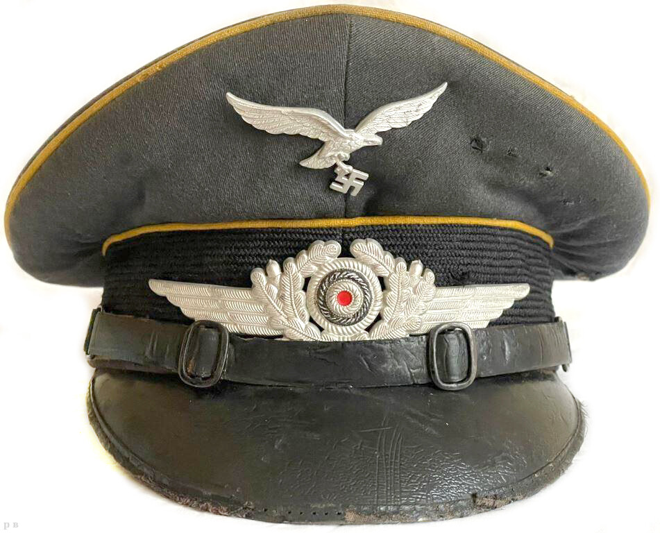 Luftwaffe visor hat / from Stalingrad