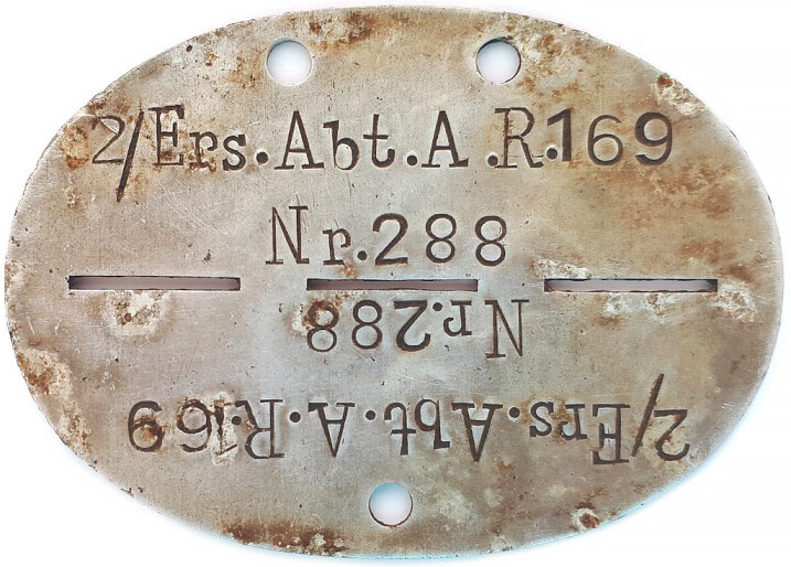Dogtag 2/Ers.Abt.A.R.169 / from Stalingrad