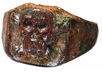 Skull ring of Third Reich / from Königsberg