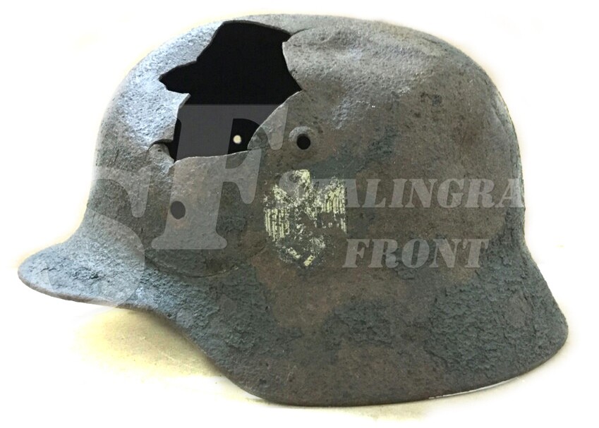 Steel helmet M40 from Stalingrad