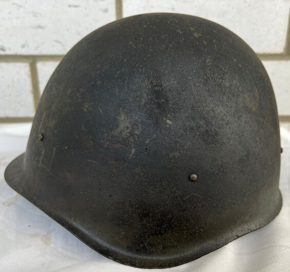 Soviet helmet SSh40 / from Karelia