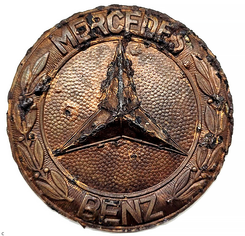 Nameplate Mercedes Benz / from Stalingrad