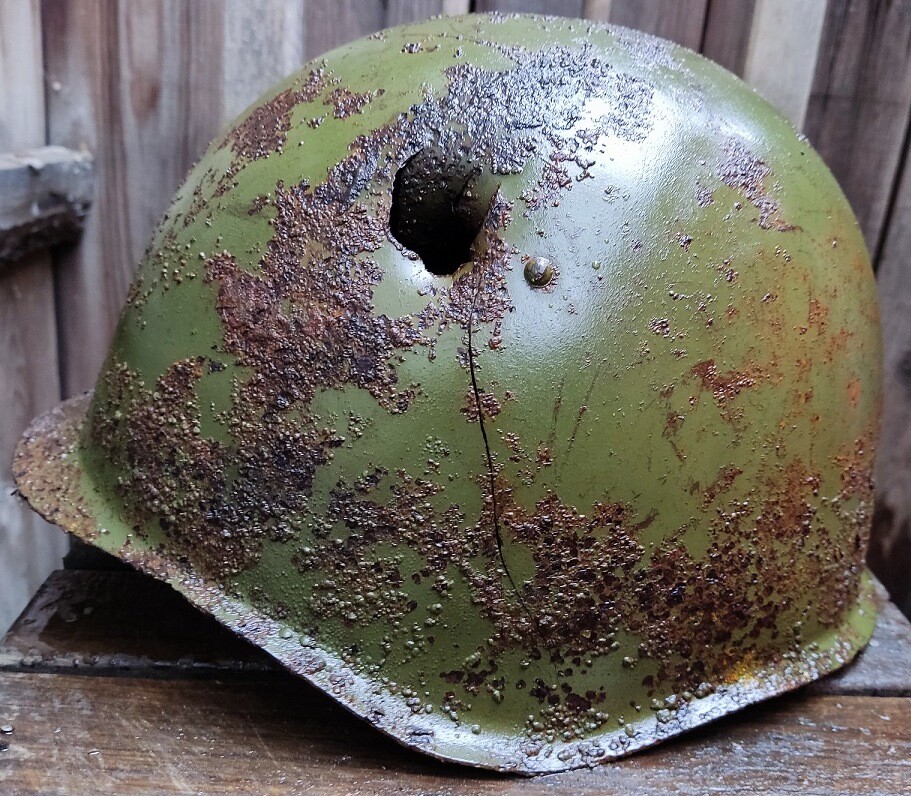 Soviet helmet SS39 / from Smolensk