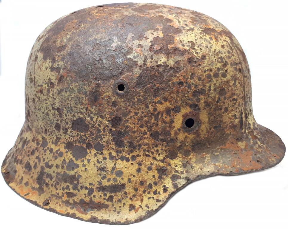 German helmet M42 / from Smolensk