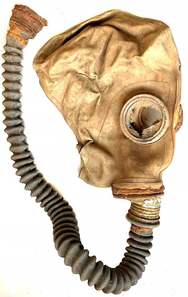 Soviet Gas Mask / from Leningrad