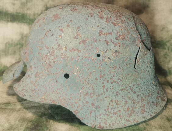German helmet M42 / from Königsberg