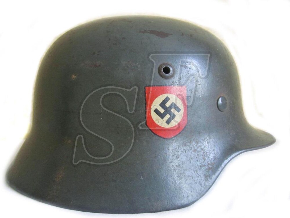 German helmet M35 Ordnungspolizei