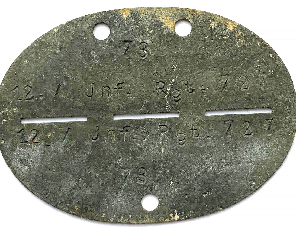 German Dogtag / from Vitebsk