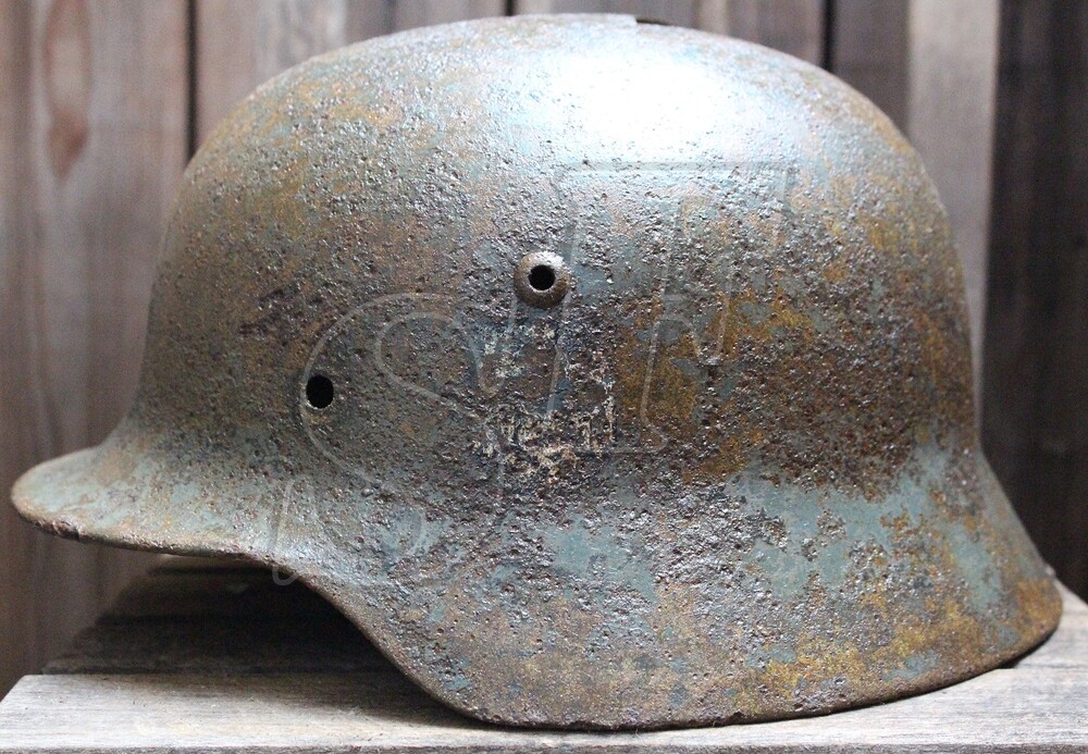 German helmet М35 from Stalingrad