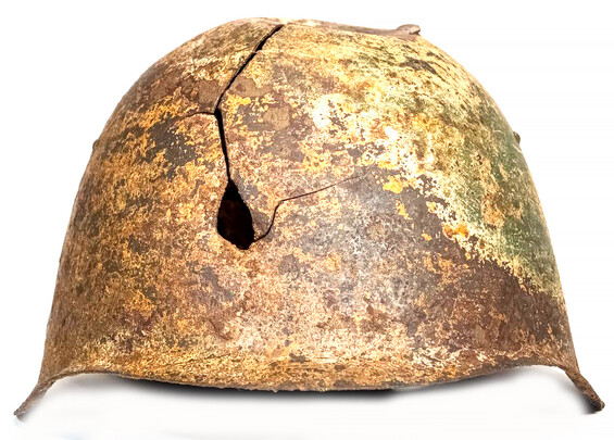Soviet helmet SS39 / from Leningrad