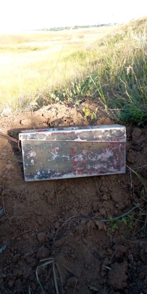 Box MG34 / from Stalingrad