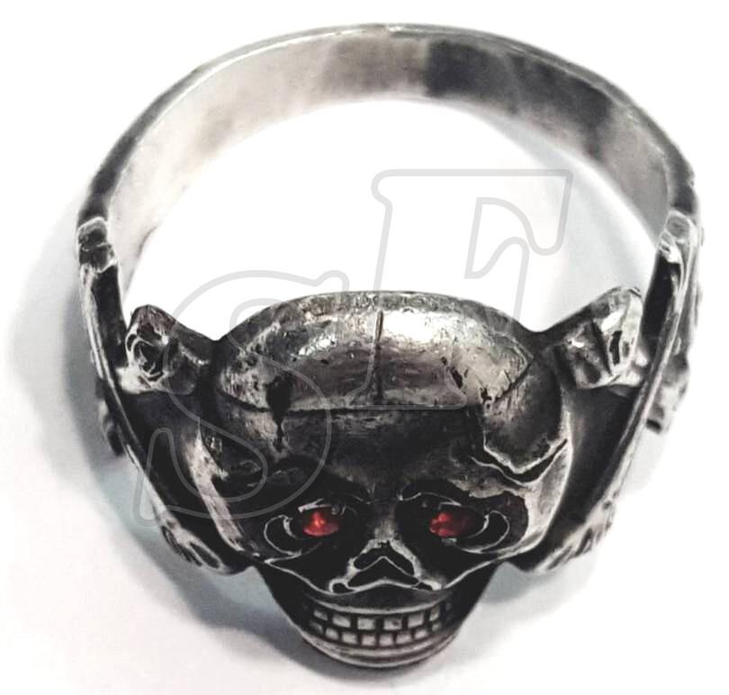 The skull ring of 3 Reich from Republic of Karelia