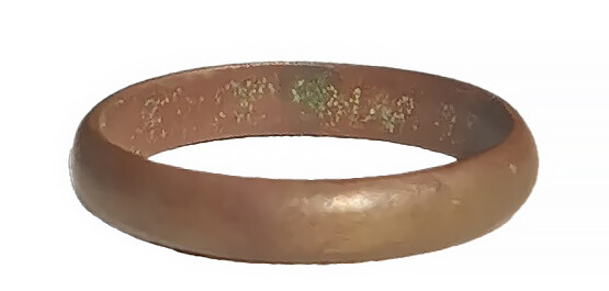 German copper wedding ring / from Konigsberg