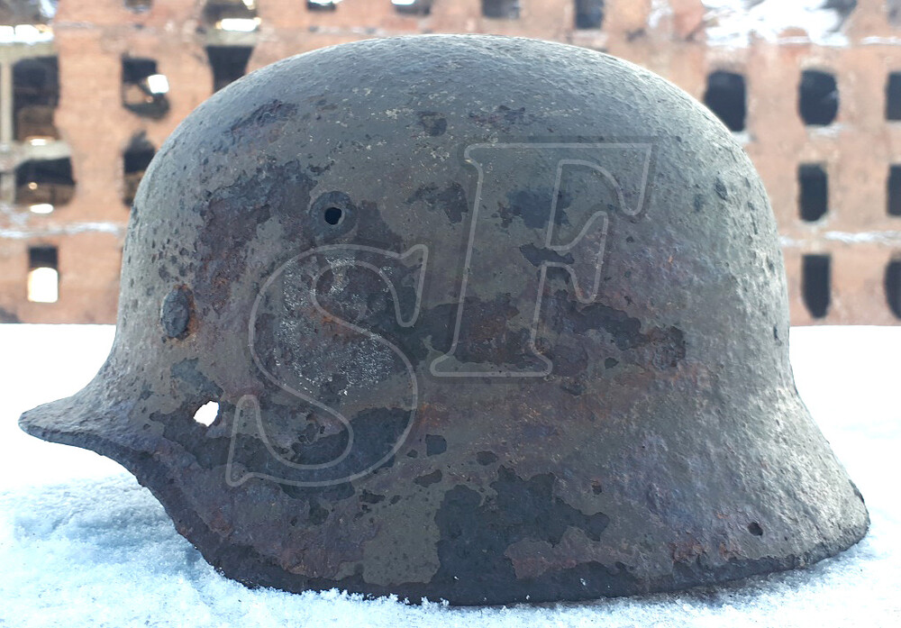 Helmet М35 / from Demyansk Pocket