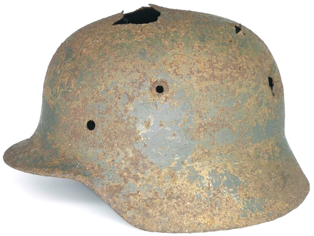 German helmet M35 / from Stalingrad