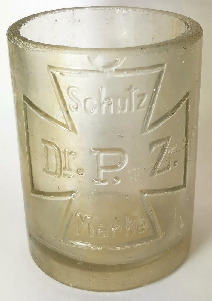 A mug from a bottle / from Konigsberg
