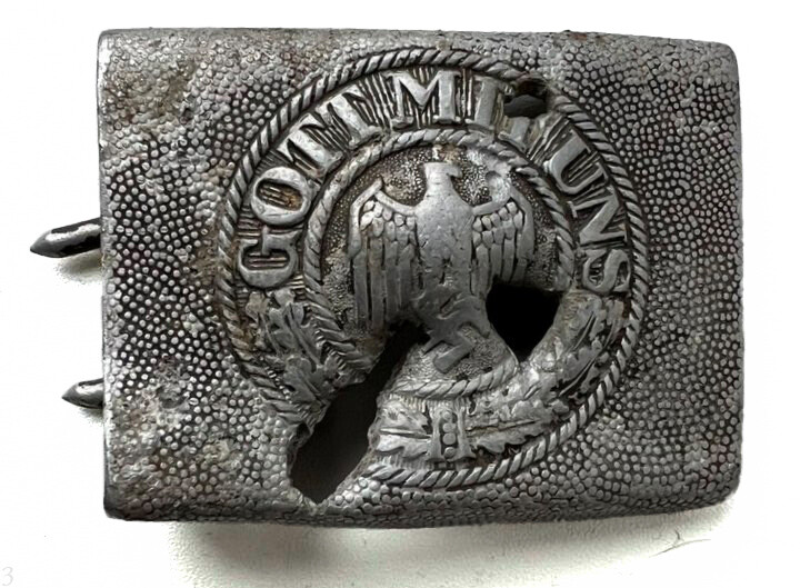 Wehrmacht belt buckle "Gott mit Uns" / from Stalingrad