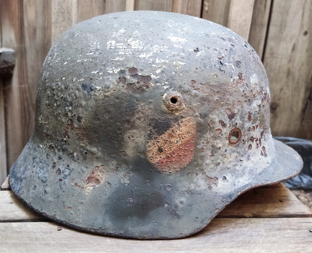 Wehrmacht helmet M35 DD / from Tver
