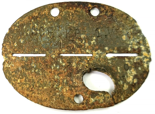 German dogtag / from Bobruysk